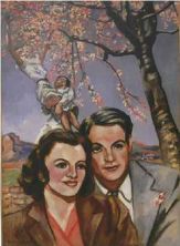 Haga click para ver la imagen ampliada portrait of a couple le cerisier 1942-43.jpg